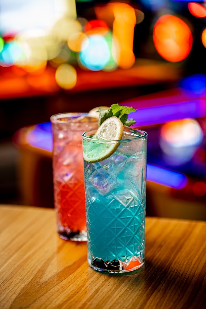 Drinks servidos no Loof